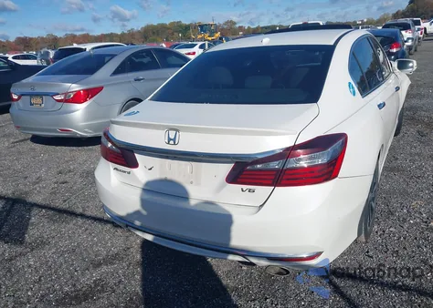 2017 Honda Accord Ex-L V6 from USA, damaged, VIN 1HGCR3F84HA034922